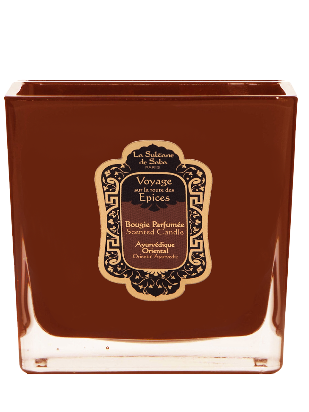 Candle - Oriental Ayurvedic Amber Vanilla Patchouli Fragrance