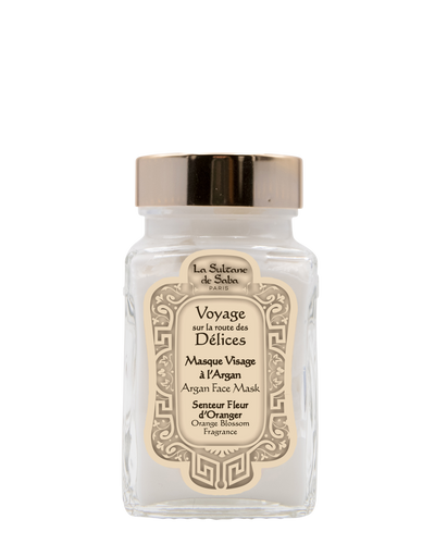 Argan Face Mask - Orange Blossom Fragrance