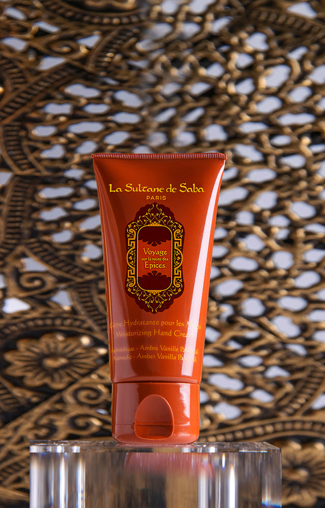 Moisturizing Hand Cream - Oriental Ayurvedic Amber Vanilla Patchouli Fragrance