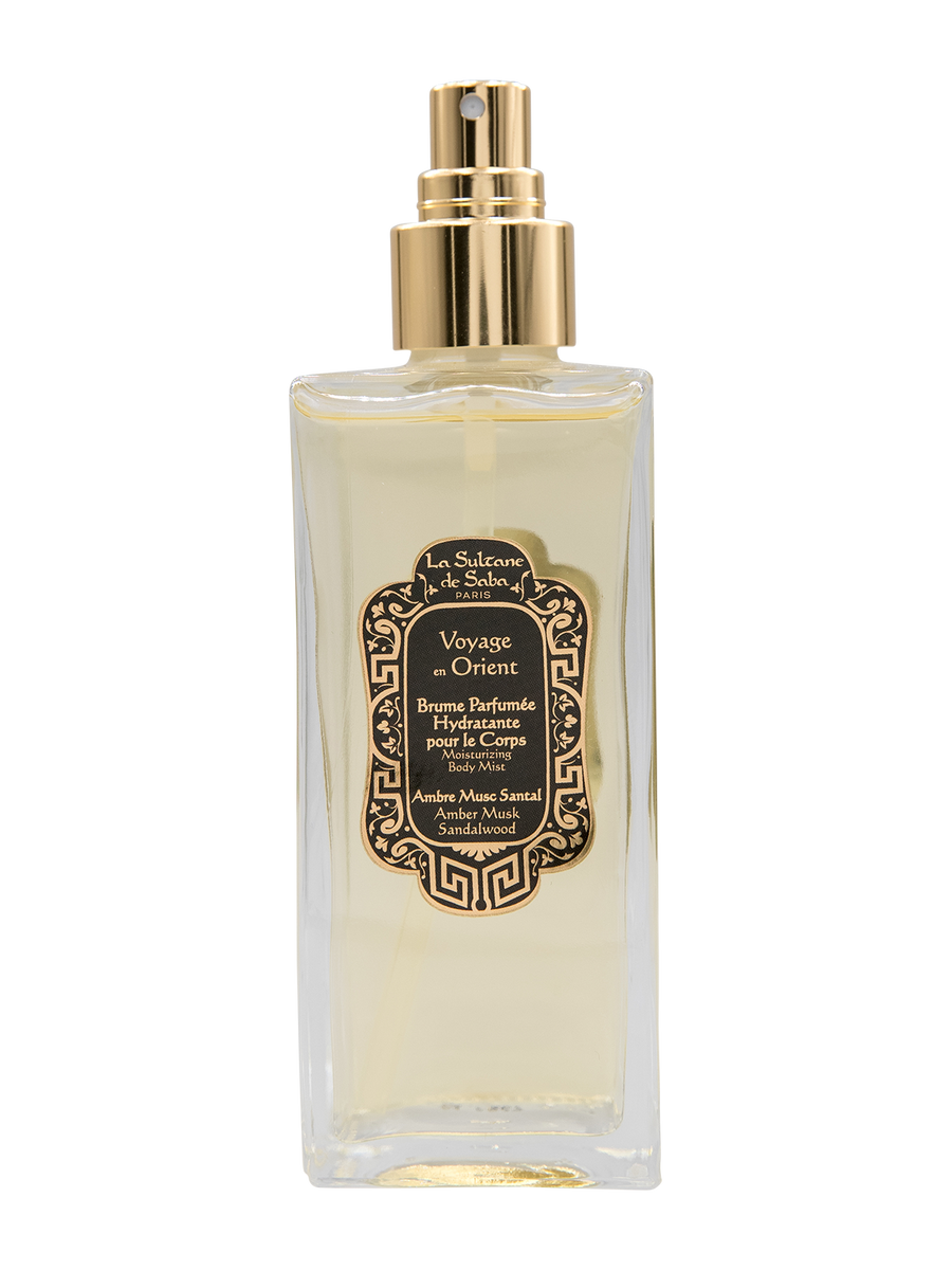 Brume Parfumée Hydratante - Senteur Ambre Musc Santal – La Sultane de Saba