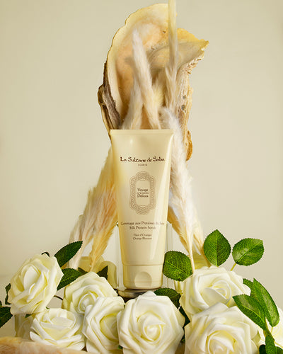 Silk Protein Scrub - Orange Blossom Fragrance