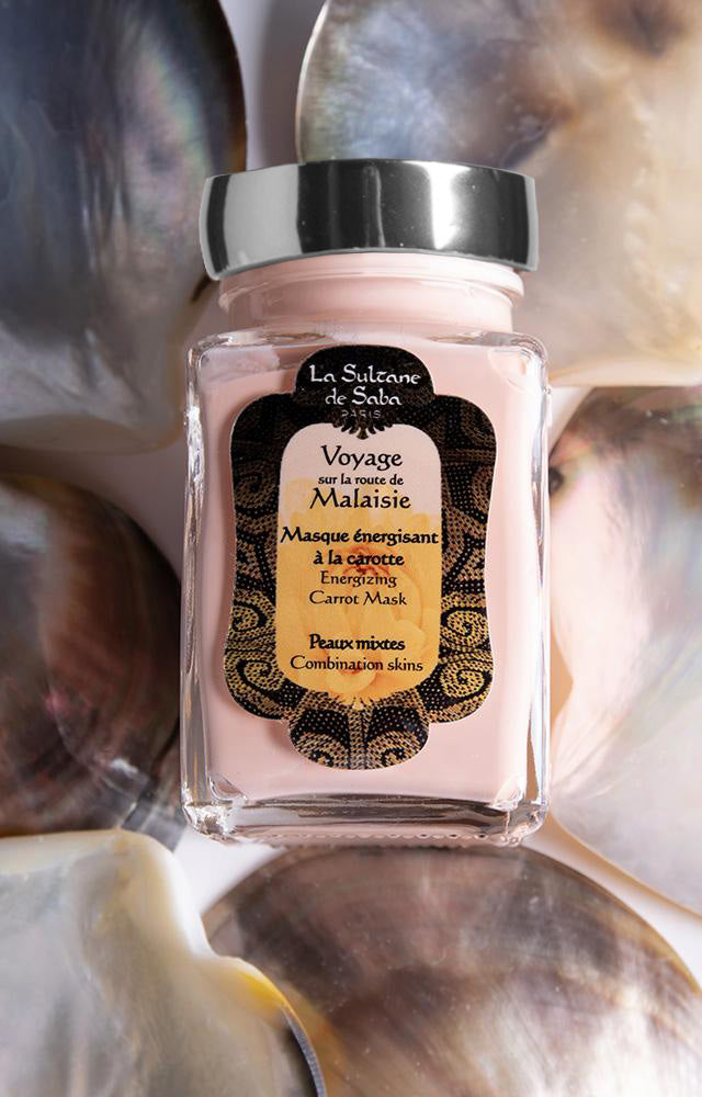 Energizing Carrot Mask - Jasmine and Tropical Flowers Fragrance