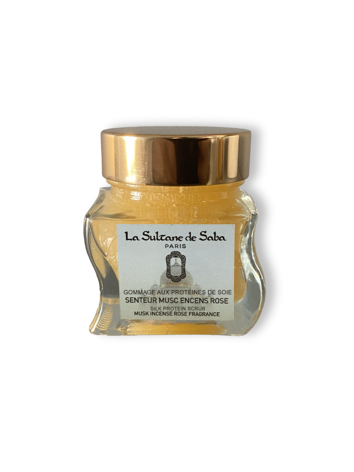 Silk Protein Scrub -  Musk Incense Rose Fragrance - 50ml