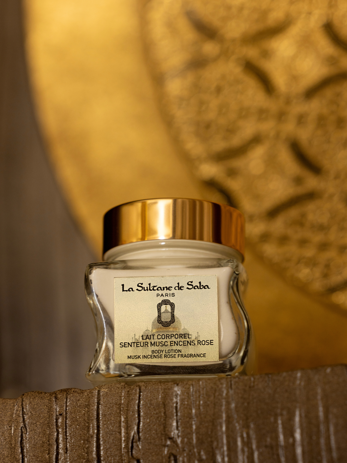 Lait Corporel  50 ml - Senteur Musc Encens Rose