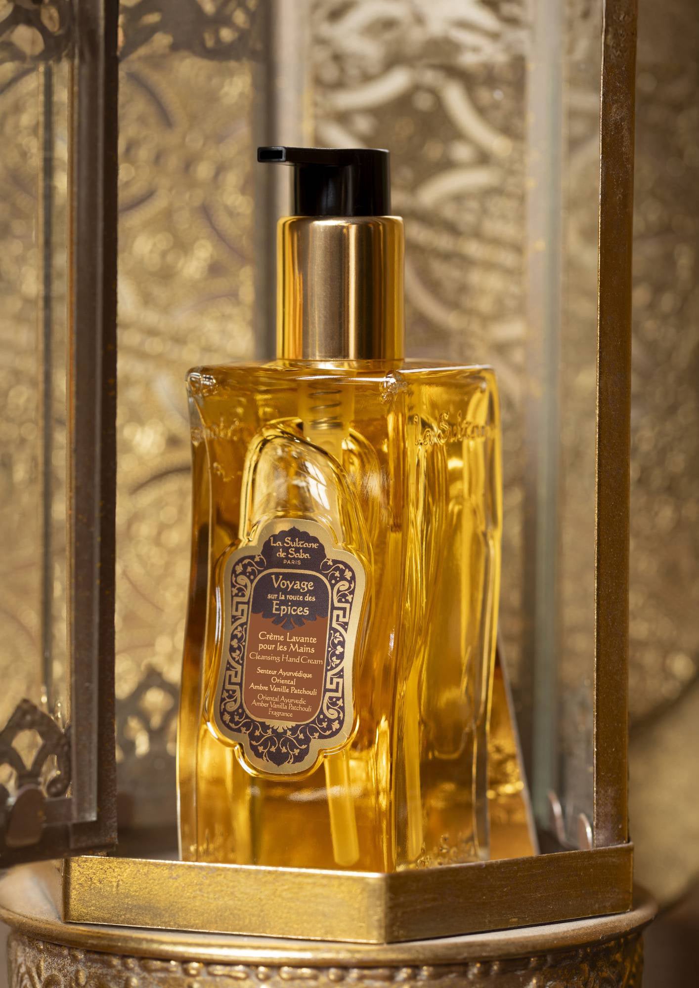 Cleansing Hand Cream - Oriental Ayurvedic Amber Vanilla Patchouli Fragrance