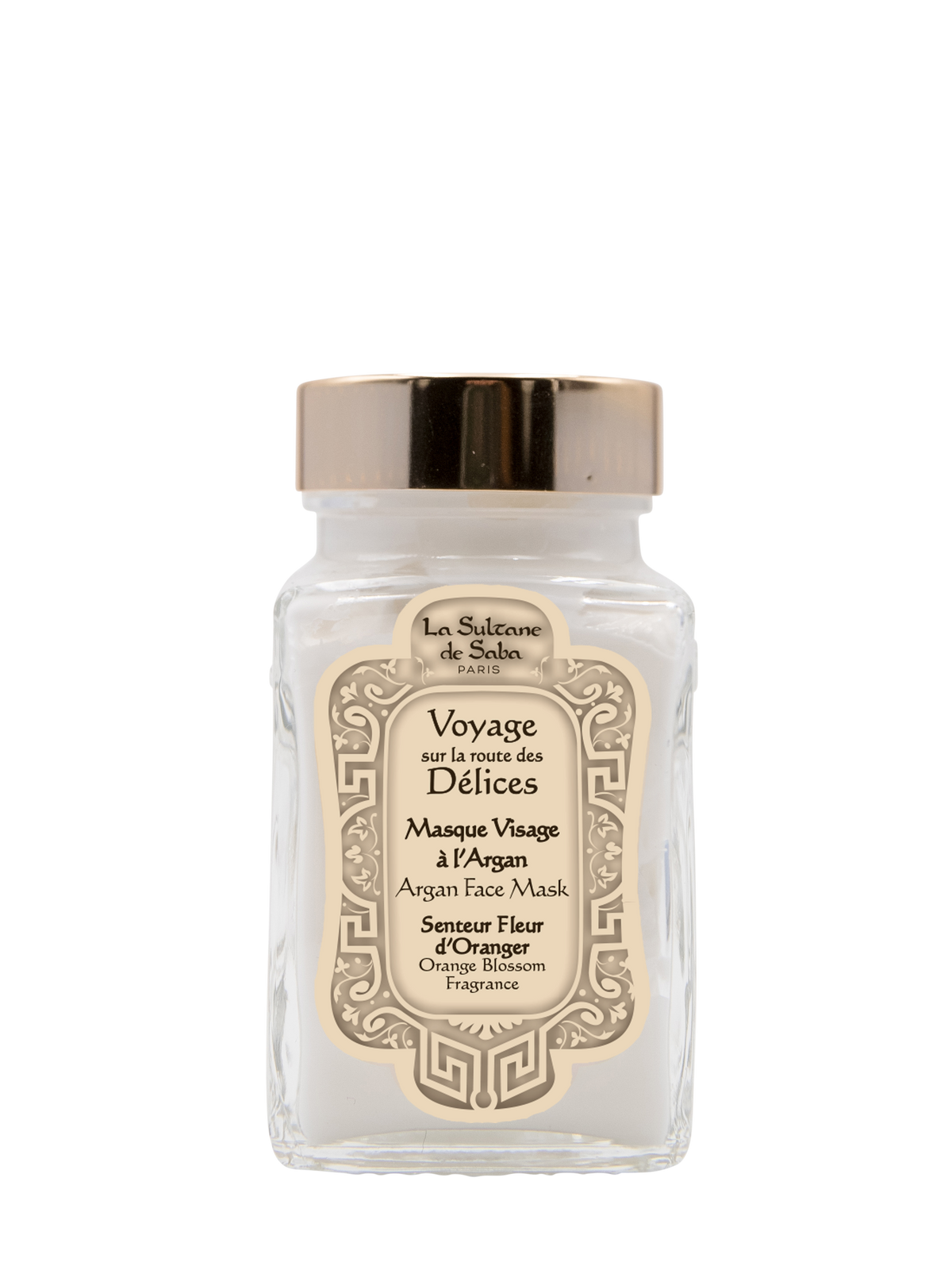 Argan Face Mask - Orange Blossom Fragrance