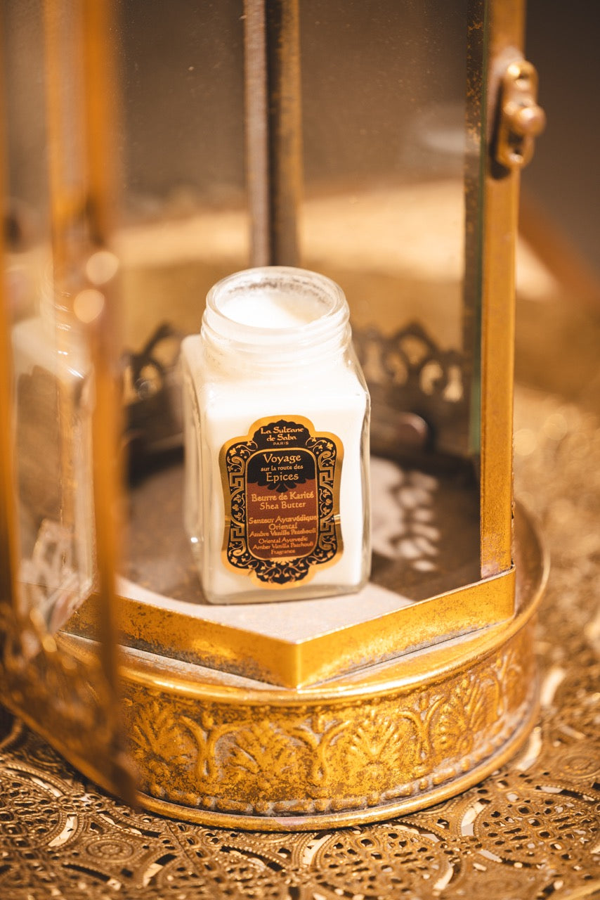 Shea Butter 100 g - Oriental Ayurvedic Amber Vanilla Patchouli Fragrance