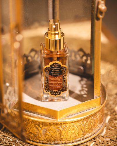 Moisturizing Mist 50 ml - Oriental Ayurvedic Amber Vanilla Patchouli Fragrance