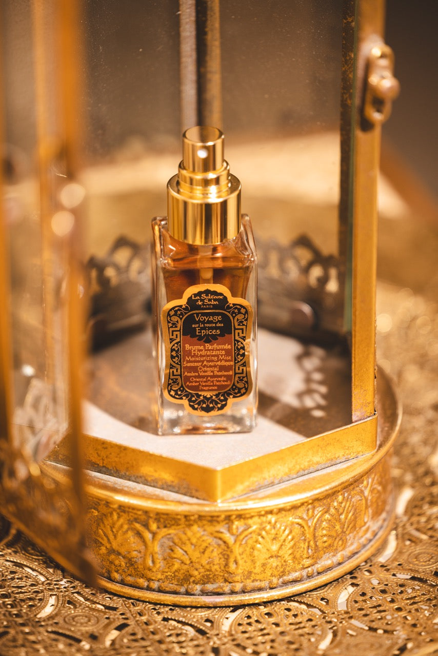 Moisturizing Mist 50 ml - Oriental Ayurvedic Amber Vanilla Patchouli Fragrance