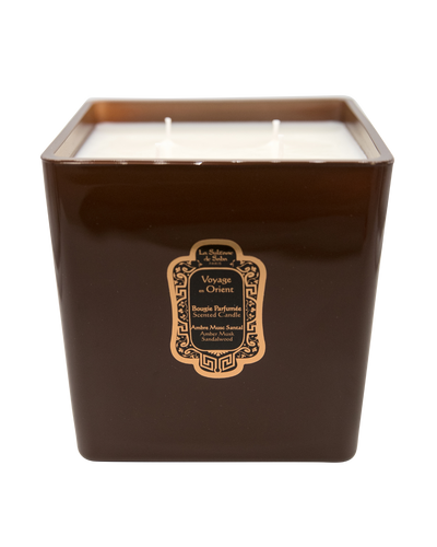 Scented Candle 800g - Amber Musk Sandalwood Fragrance