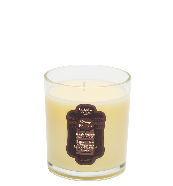 Bougie d’Ambiance | Lotus & Fleur de Frangipanier