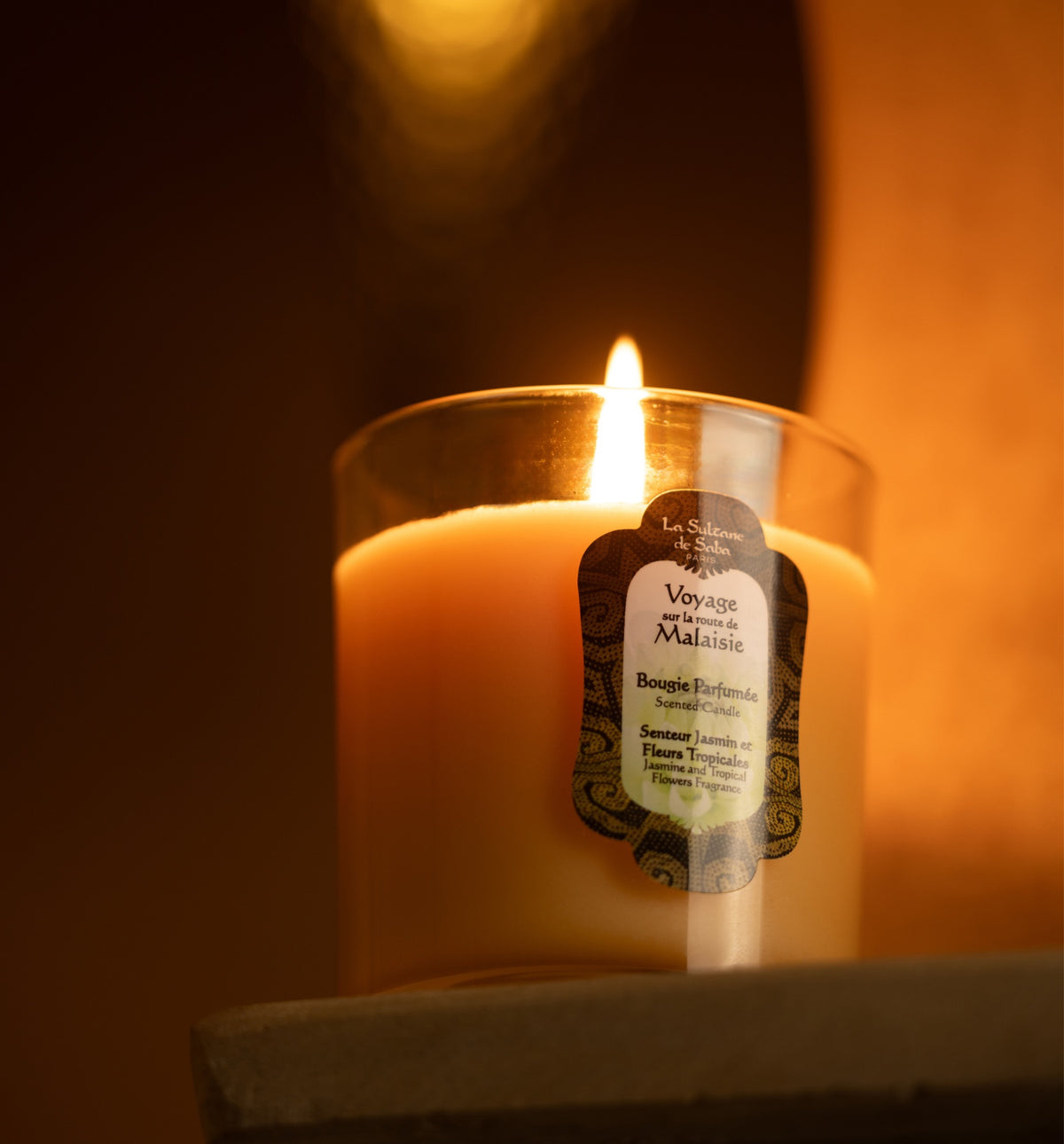 Scented Candle | Jasmine & Tropical Flowers