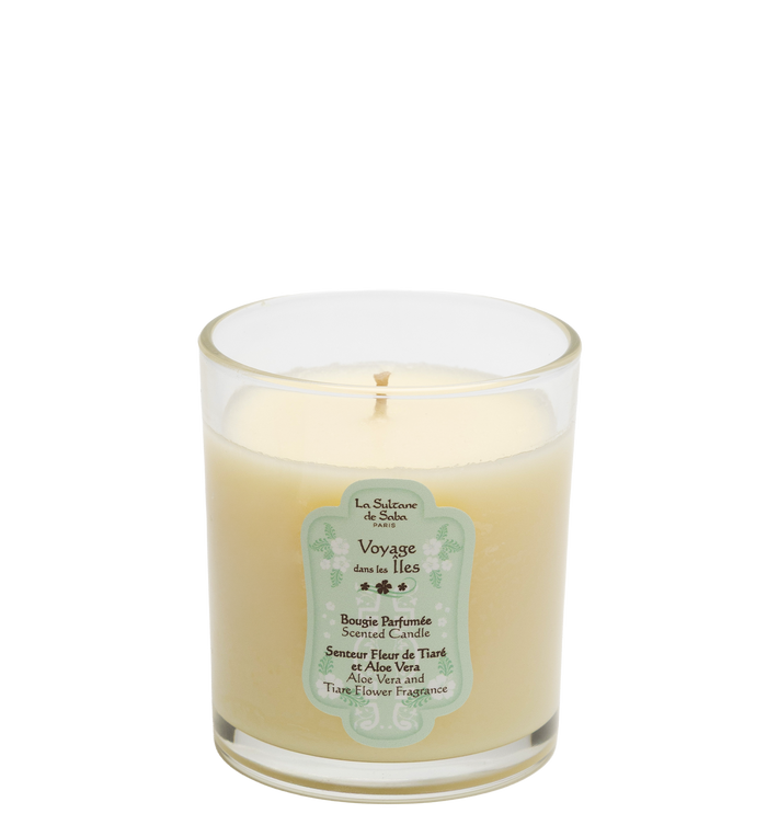 Bougie d’Ambiance 165g | Aloe Vera et Fleur de Tiaré