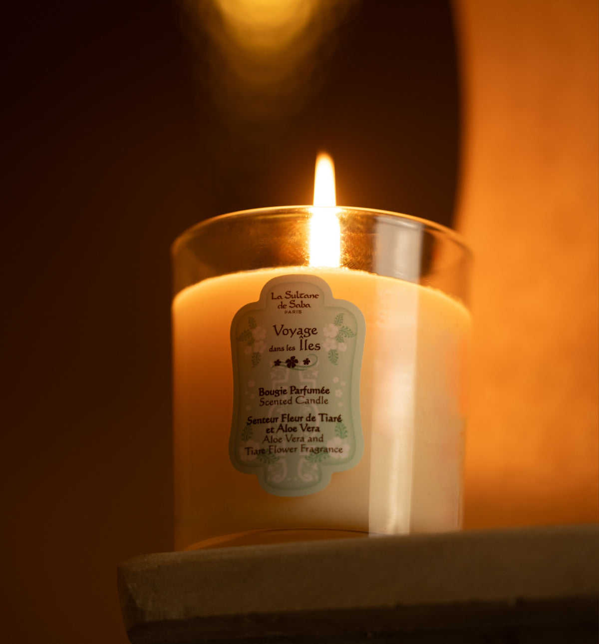 Scented Candle 165g | Aloe Vera and Tiare Flower
