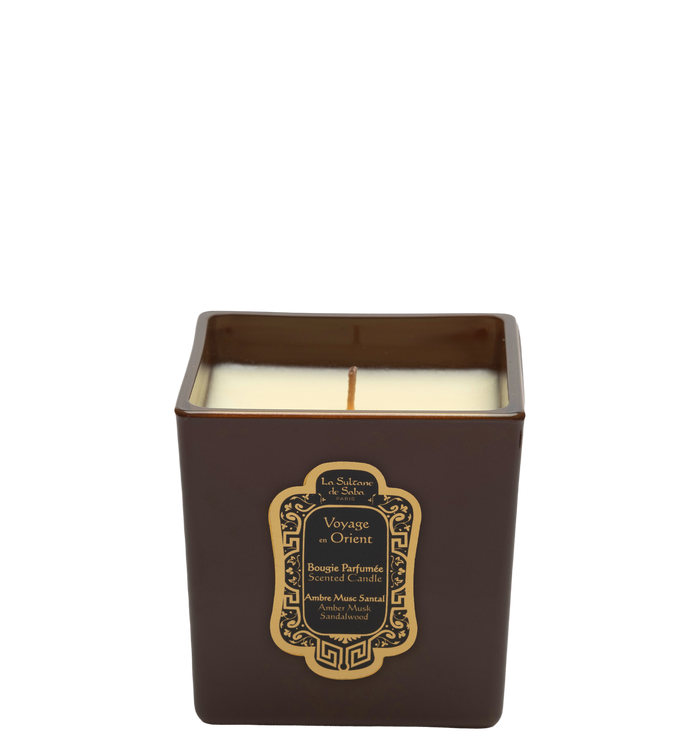 Bougie d’Ambiance 200g | Ambre Musc Santal