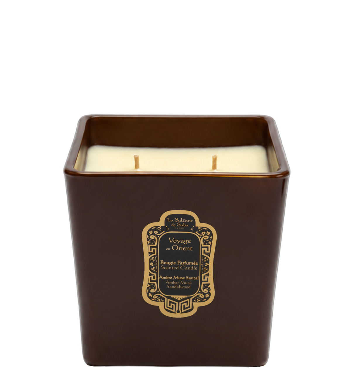 Ambiance Candle 400g | Amber Musk Sandalwood