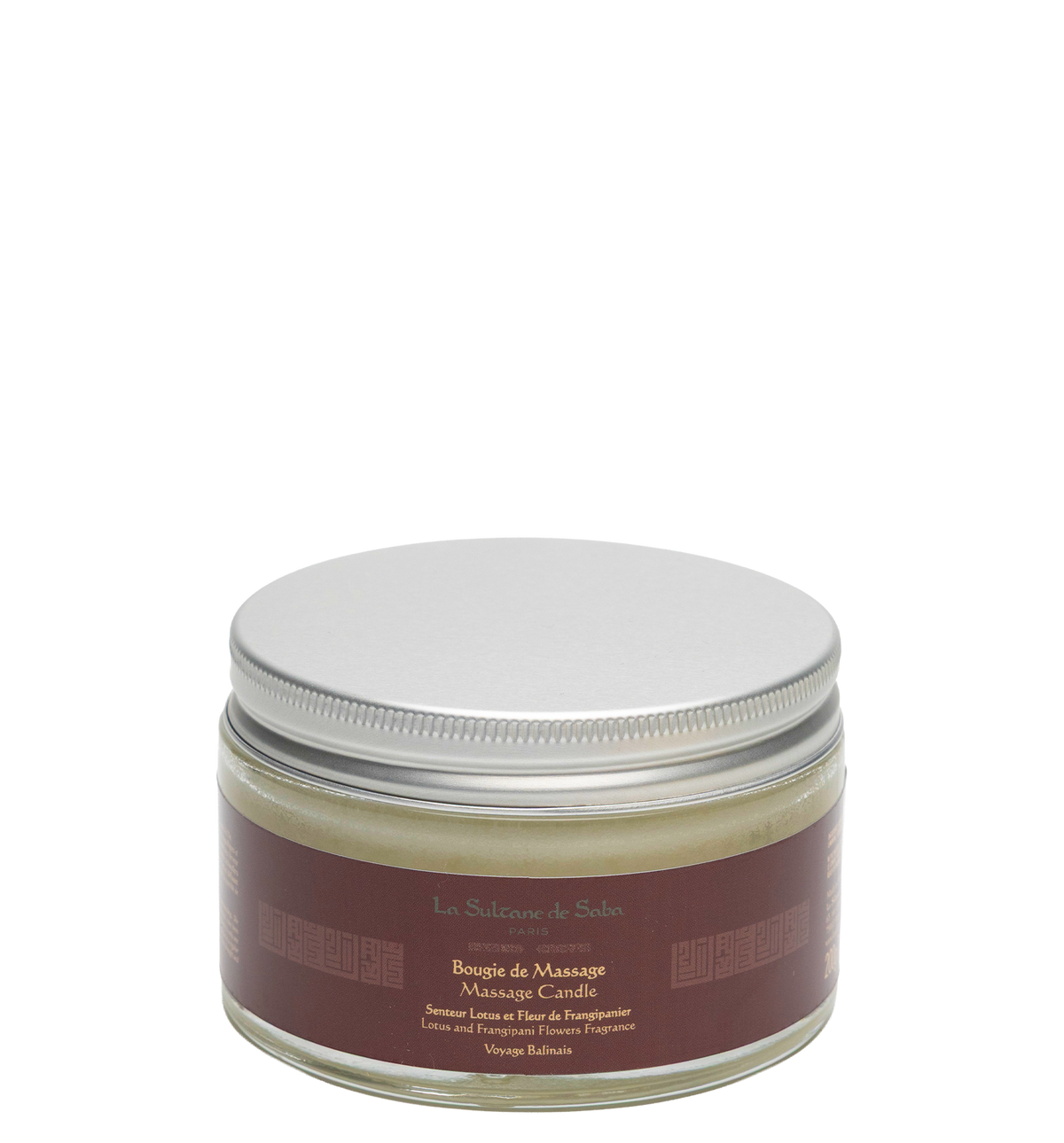 Ambient and Massage Candle | Lotus and Frangipani Flower