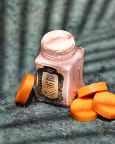 CC Energizing Carrot Cream - Jasmine and Tropical Flowers Fragrance