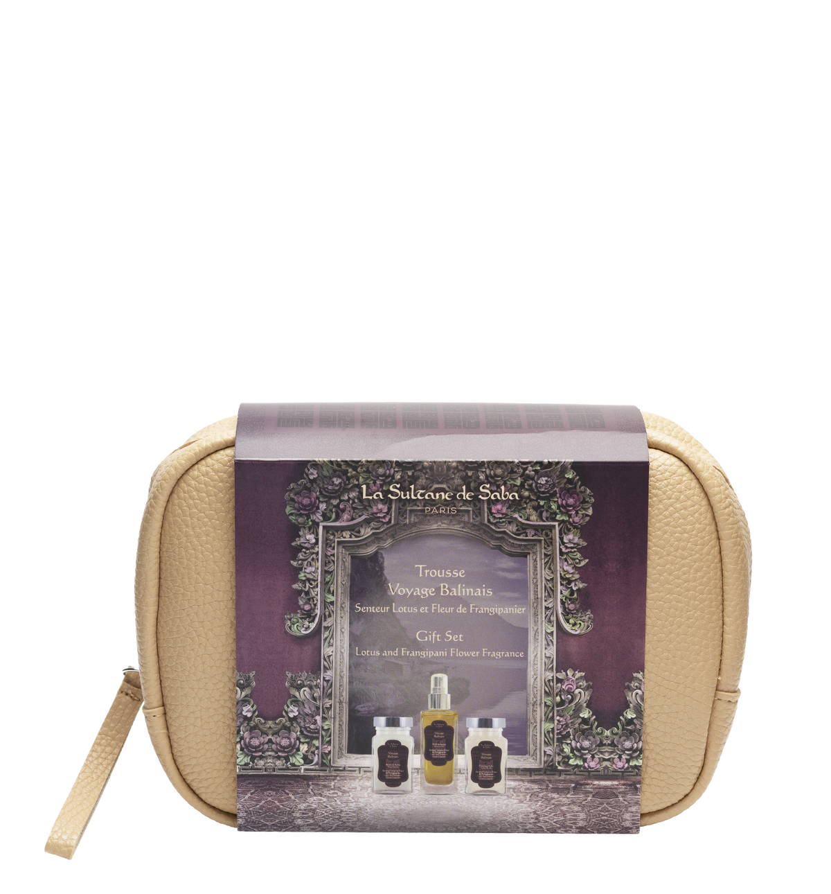 Travel Kit | Lotus & Frangipani Flower