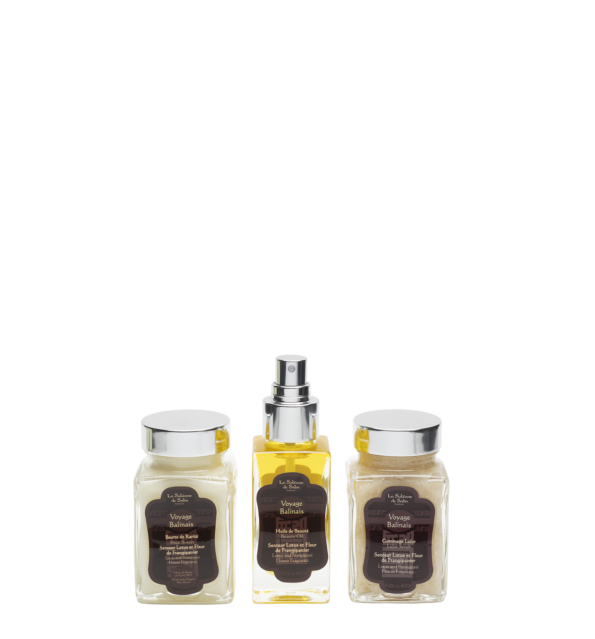 Travel Kit | Lotus & Frangipani Flower
