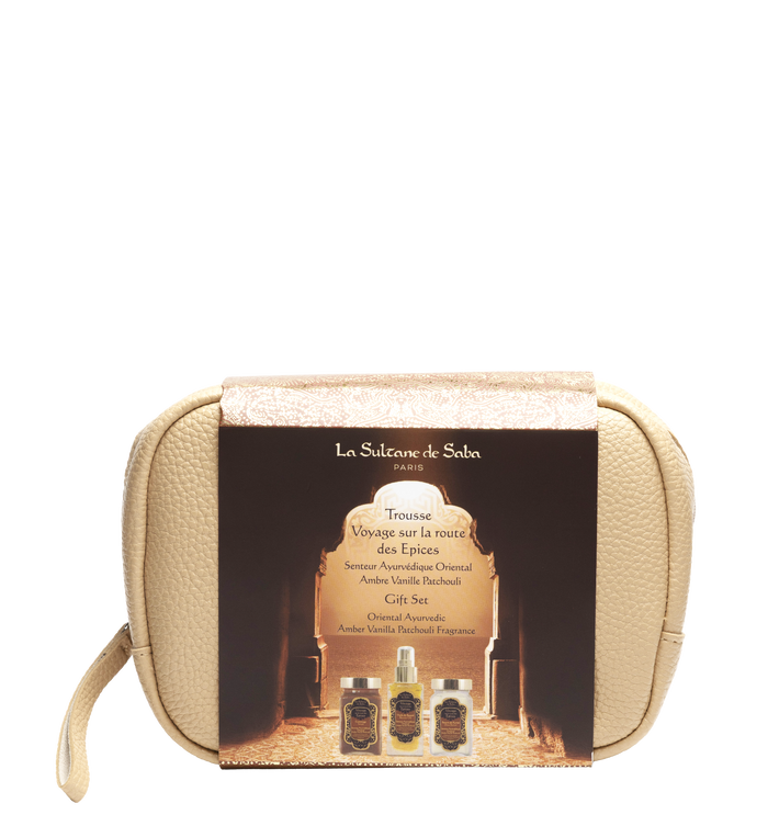 Trousse de Voyage | Ayurvédique Oriental - Ambre Vanille Patchouli