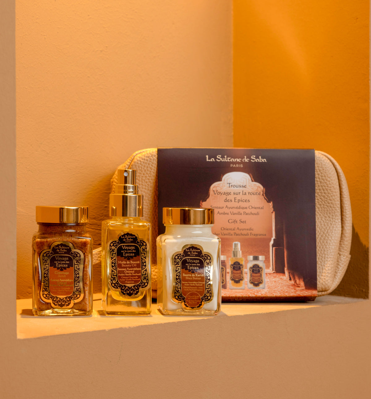 Travel Kit | Ayurvedic Oriental - Amber Vanilla Patchouli