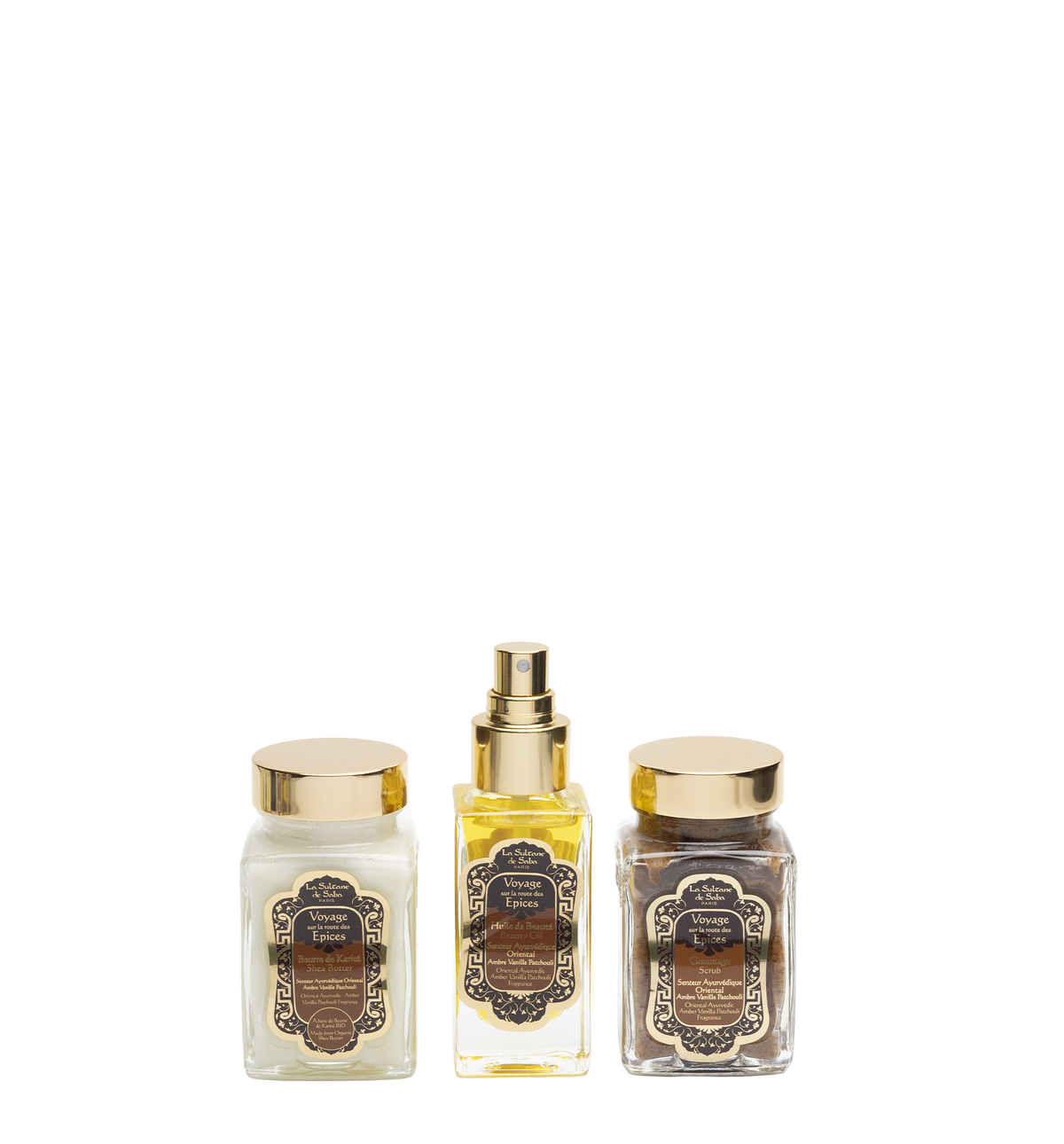 Travel Kit | Ayurvedic Oriental - Amber Vanilla Patchouli