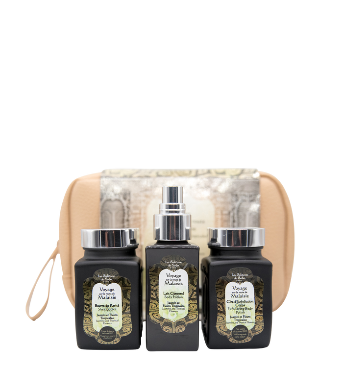 Trousse de Voyage | Jasmin & Fleurs Tropicales