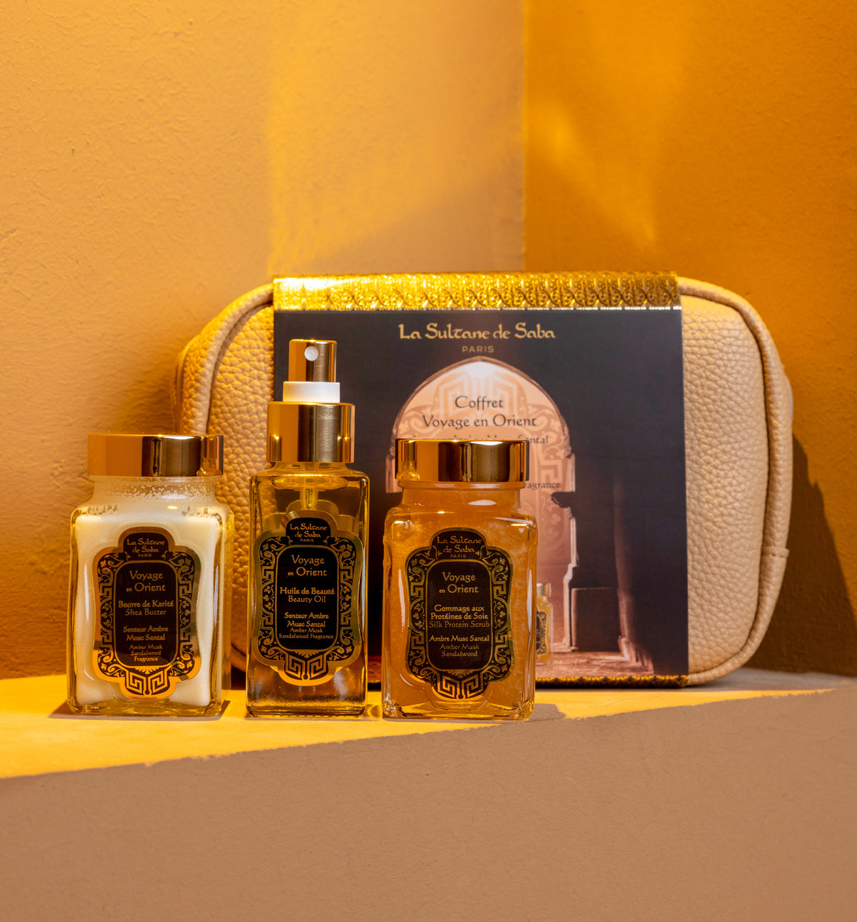 Travel Kit | Amber Musk Sandalwood