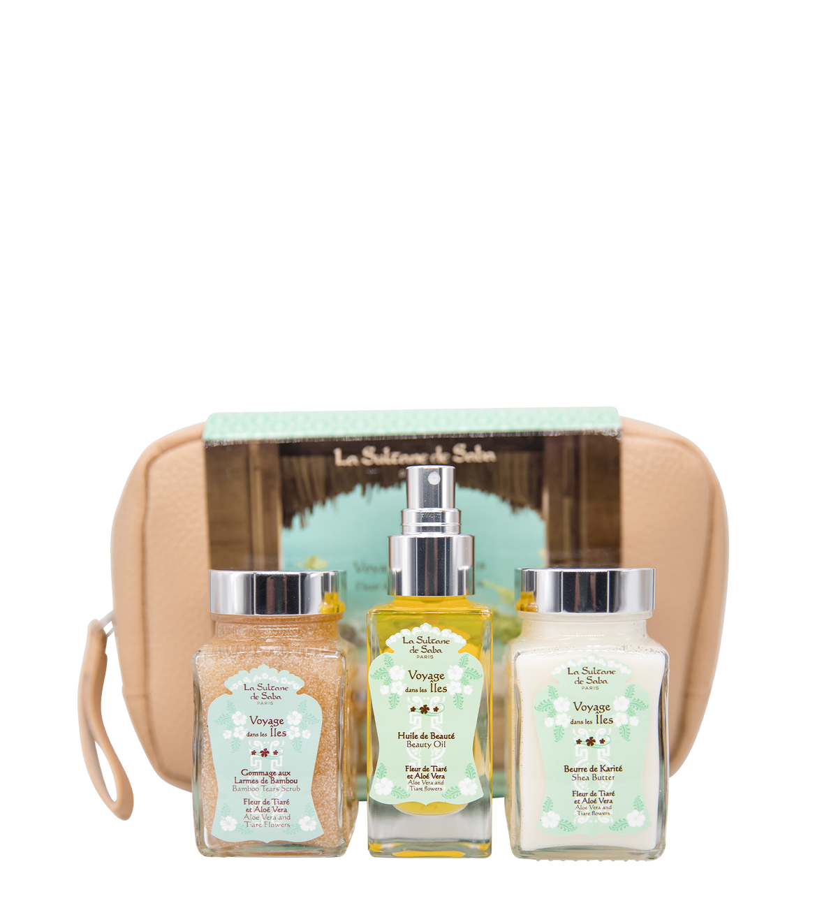 Body Gift Set - Aloe Vera and Tiare Flower Fragrance