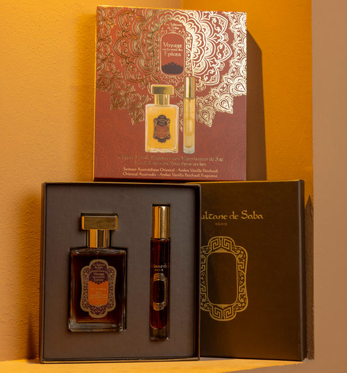 Coffret Eau de Parfum | Ayurvédique Oriental - Ambre Vanille Patchouli