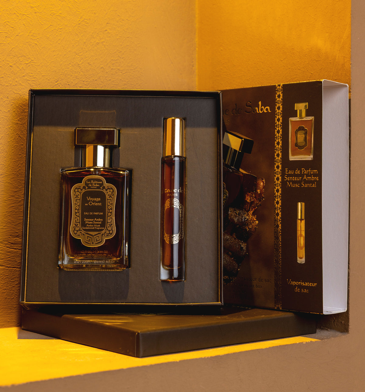 Eau de Parfum Gift Set | Amber Musk Sandalwood