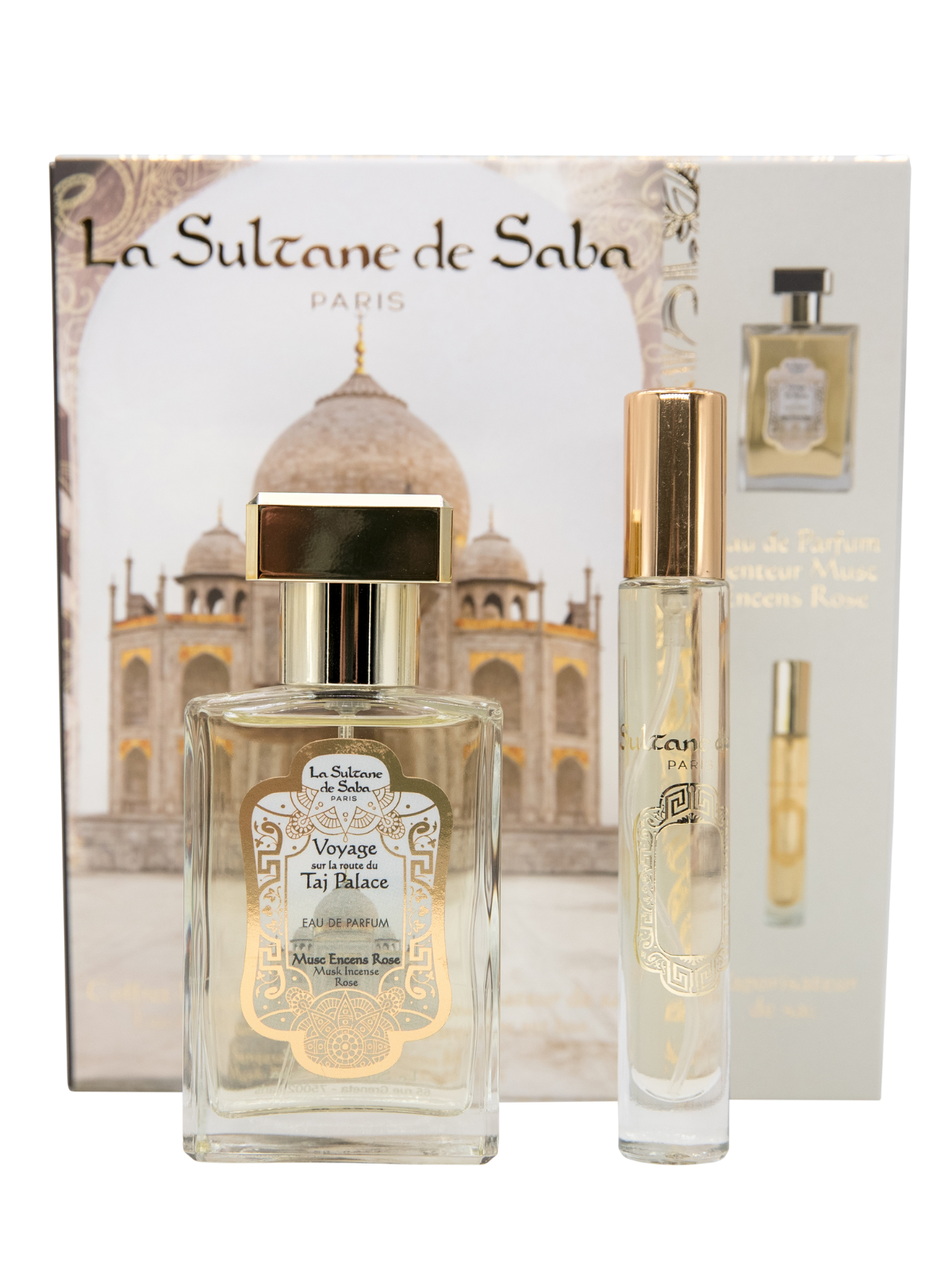 Perfume Gift Set - Musk Incense Rose Fragrance