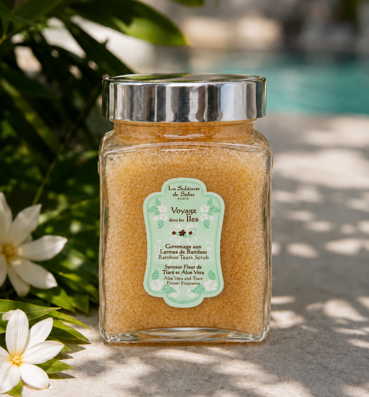 Bamboo Tears Scrub | Aloe Vera and Tiare Flower