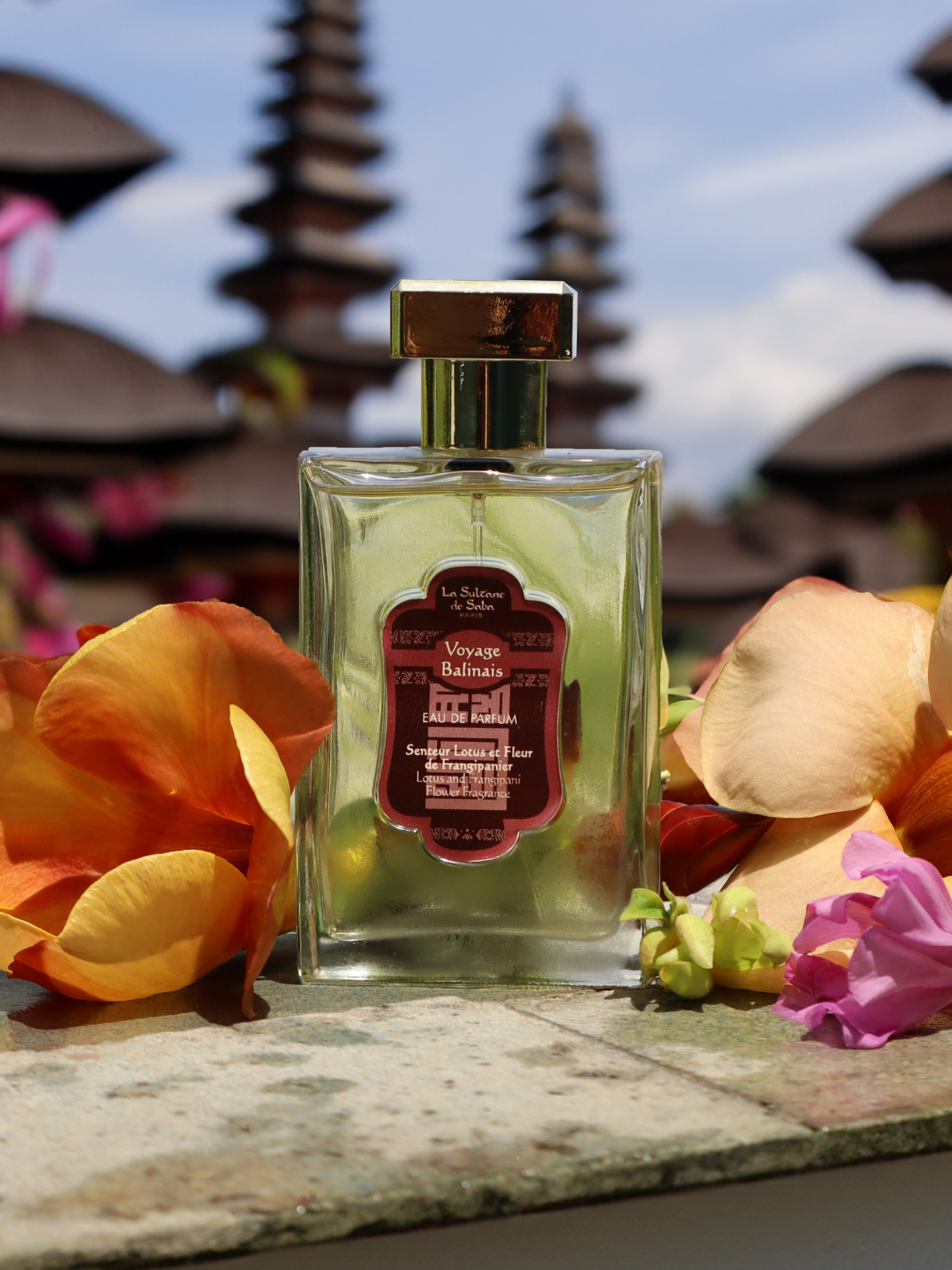 Perfume - Lotus and Frangipani Flower Fragrance