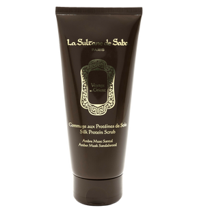 Silk Protein Scrub | Amber Musk Sandalwood
