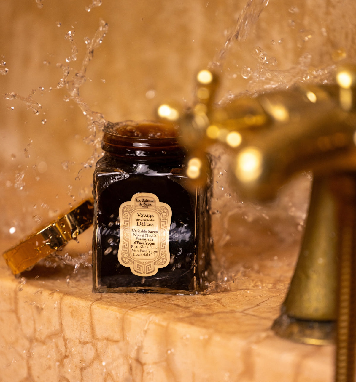 Black Soap with Eucalyptus Essential Oil | Hammam Ritual