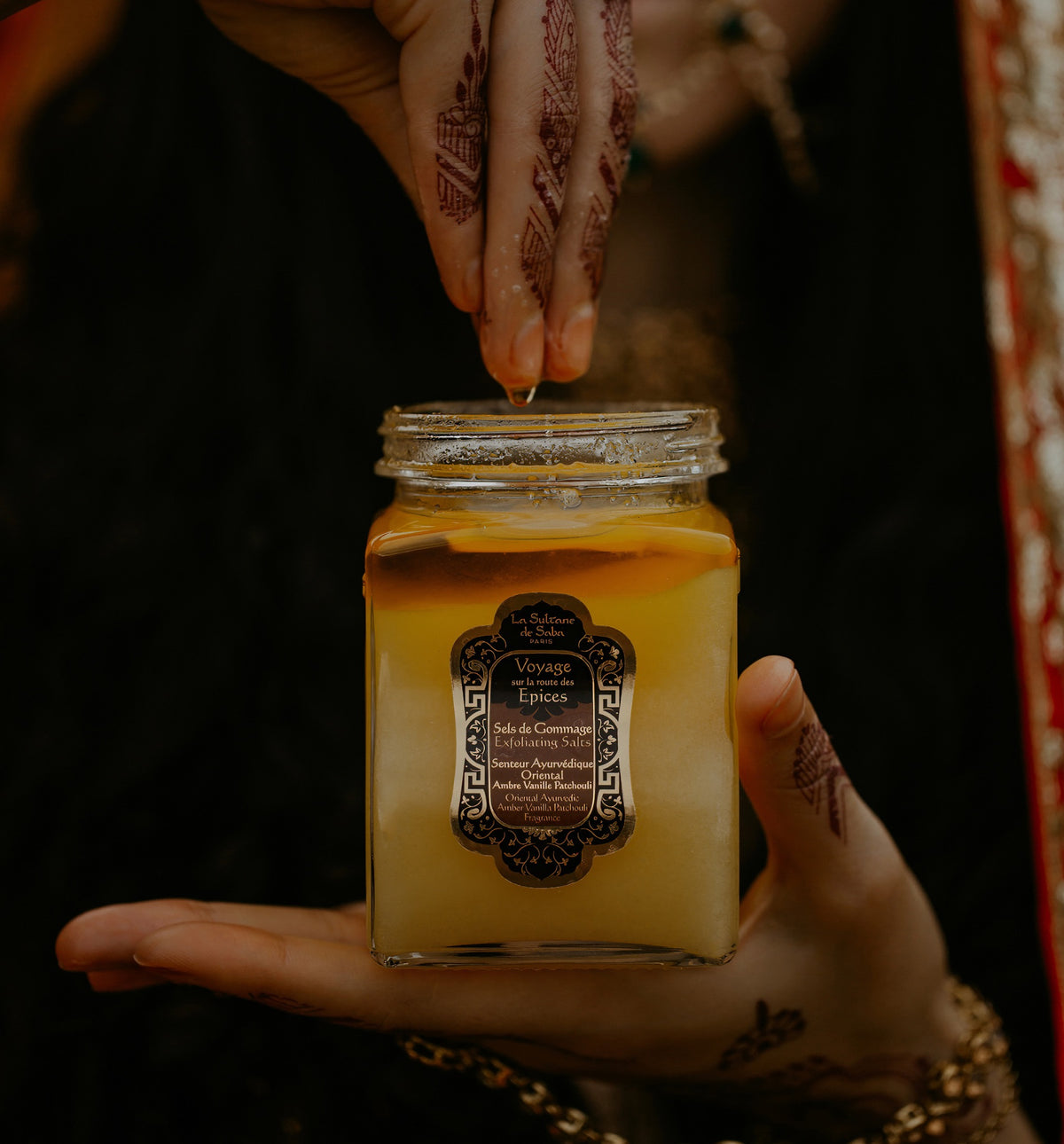 Exfoliating Salts | Oriental Ayurvedic, Amber Vanilla Patchouli