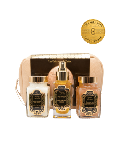 Body Gift Set - Amber Musk Sandalwood Fragrance