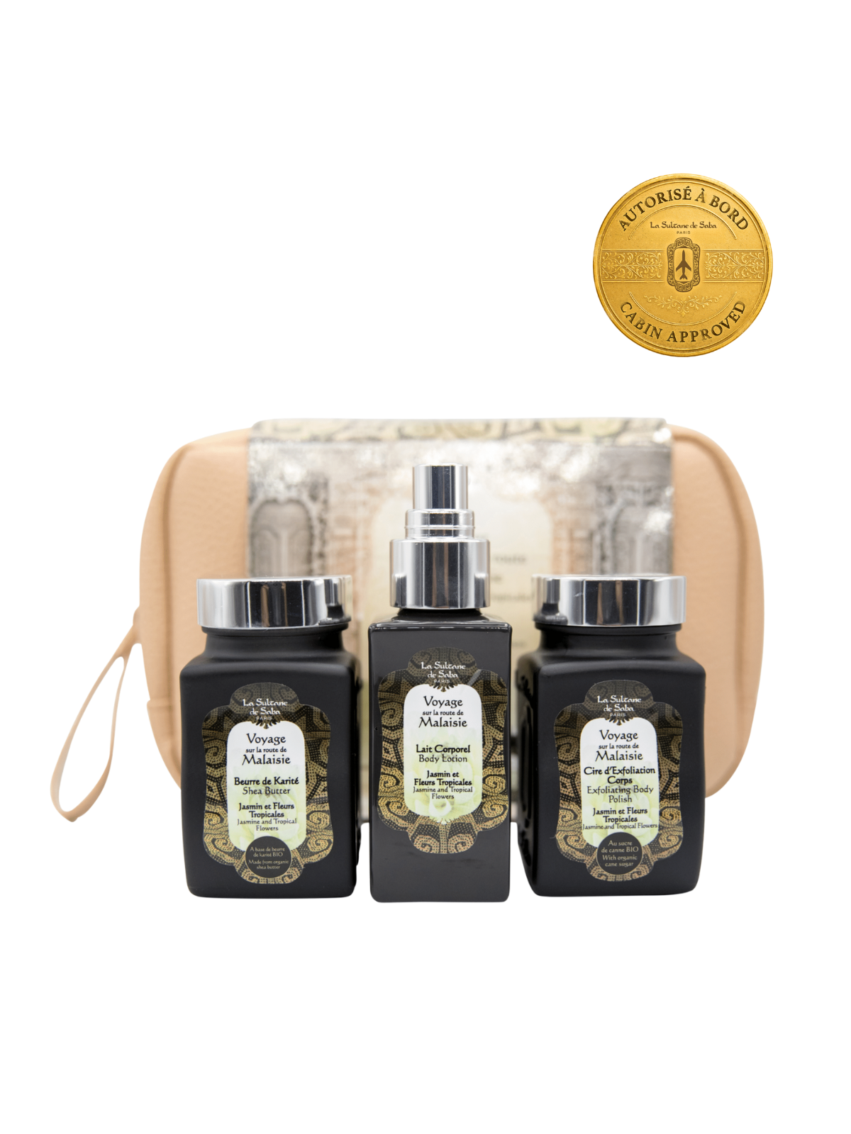 Body Gift Set - Jasmine and Tropical Flowers Fragrance