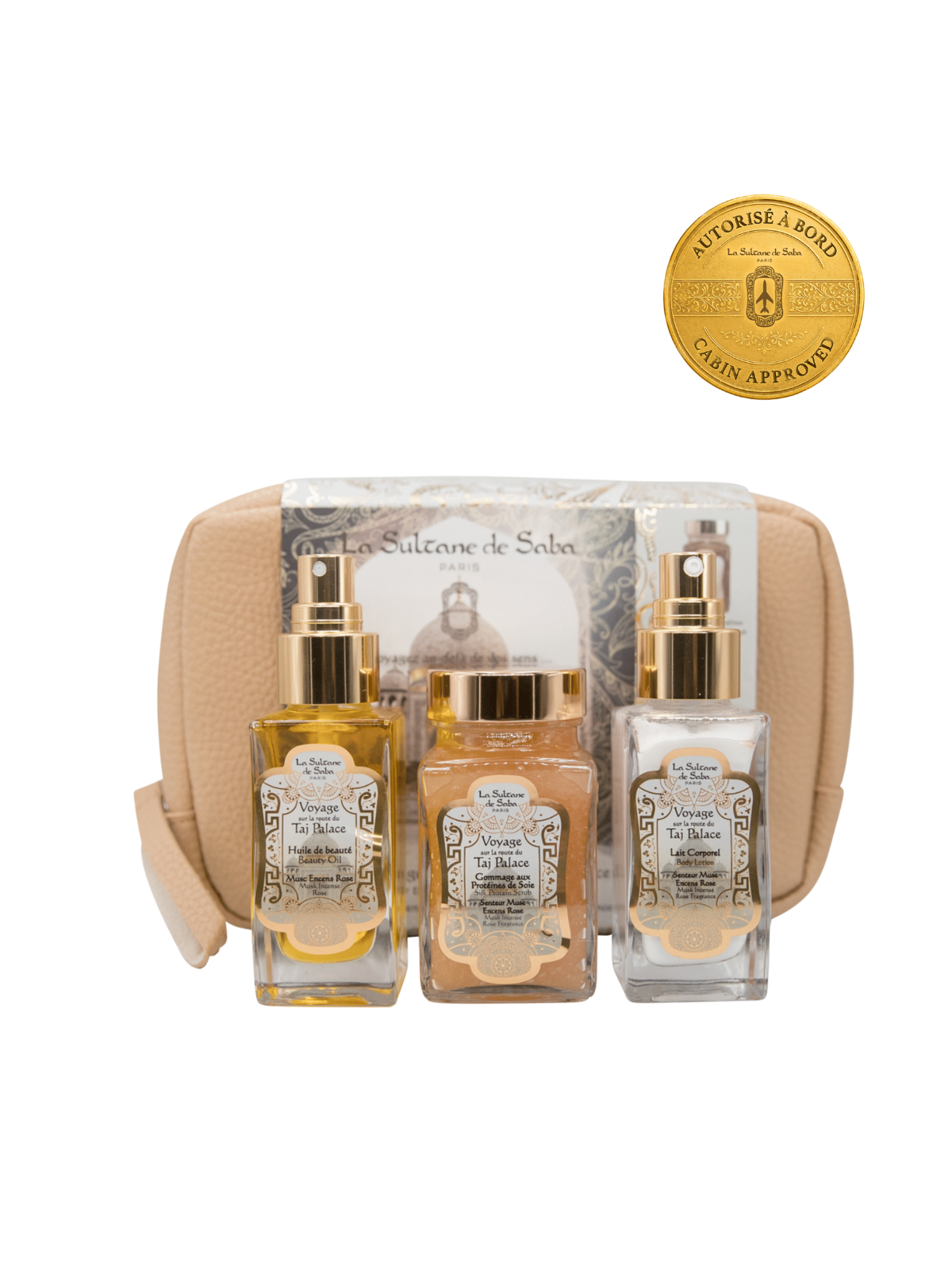 Body Gift Set - Musk Incense Rose Fragrance
