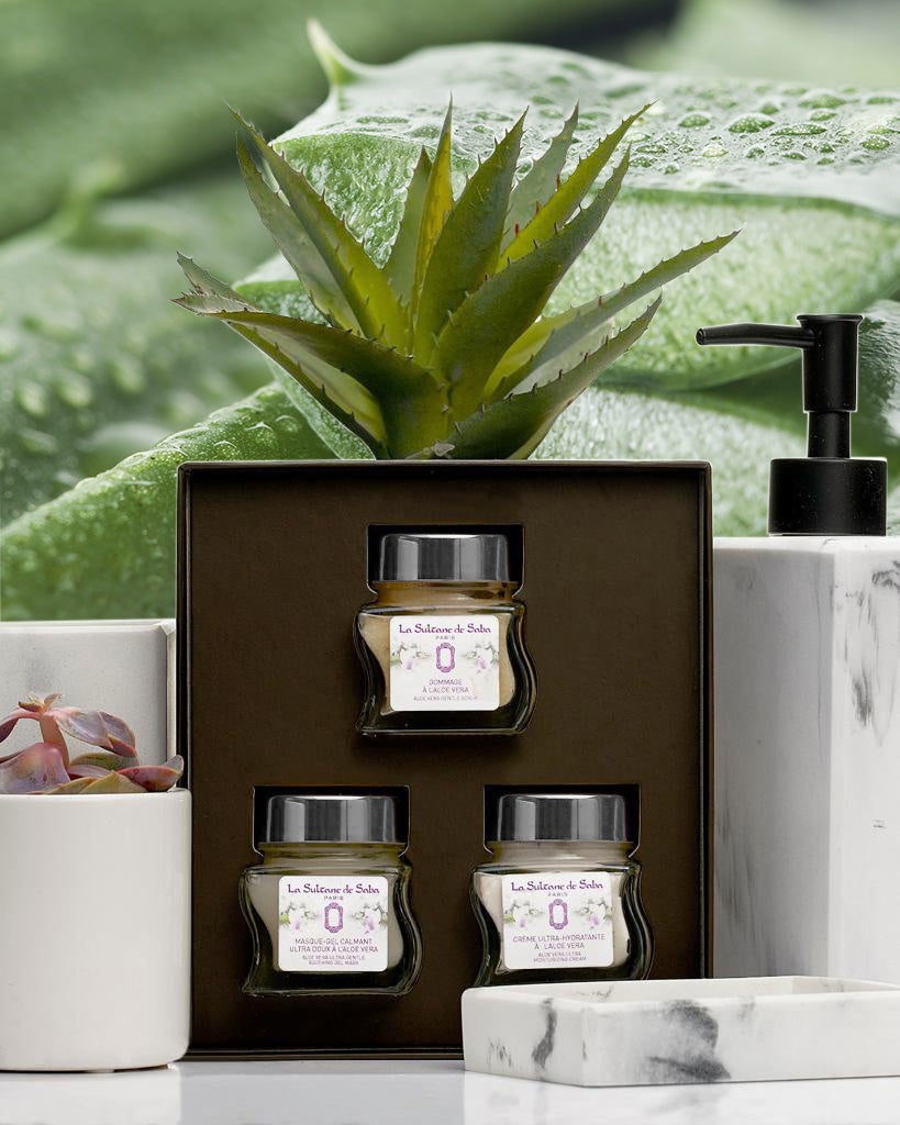 Face Gift Set - Aloe Vera - Fig and Orchid Fragrance