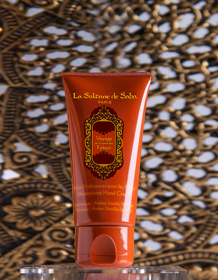 Moisturizing Hand Cream - Oriental Ayurvedic Amber Vanilla Patchouli Fragrance