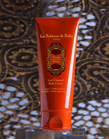 Body Lotion - Oriental Ayurvedic Amber Vanilla Patchouli Fragrance