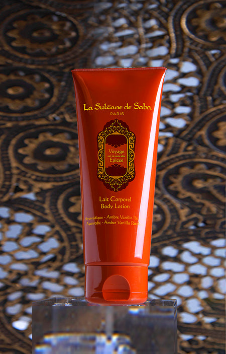 Body Lotion - Oriental Ayurvedic Amber Vanilla Patchouli Fragrance