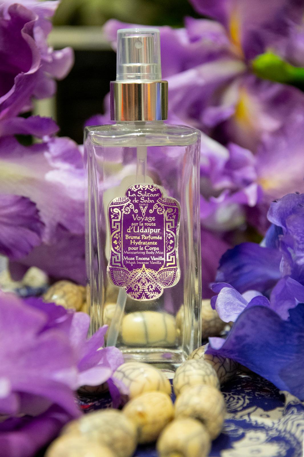 Brume Parfumée Hydratante - Senteur Musc Encens Vanille – La Sultane de Saba