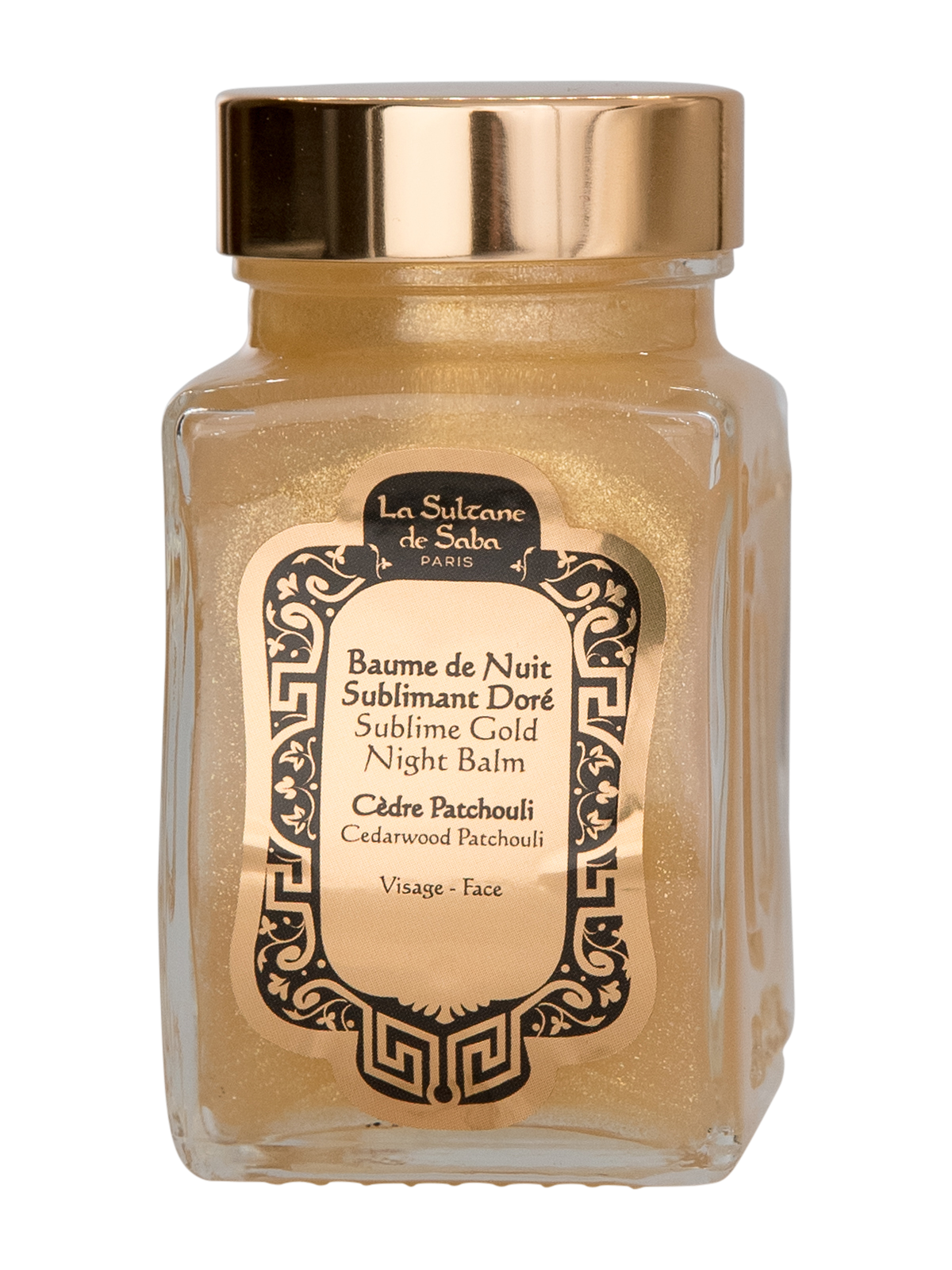 Sublime Gold Night Balm - Cedarwood Patchouli Fragrance