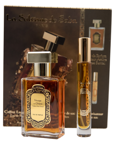 Perfume Gift Set - Amber Musk Sandalwood Fragrance