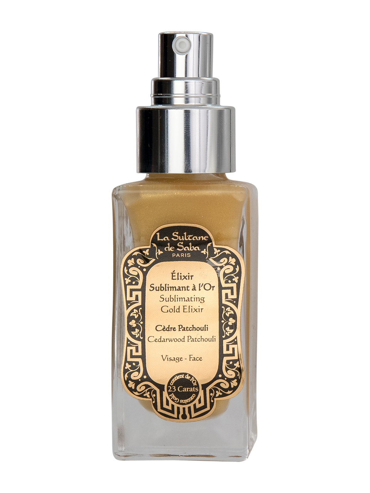 Sublime Gold Elixir - Cedarwood Patchouli Fragrance