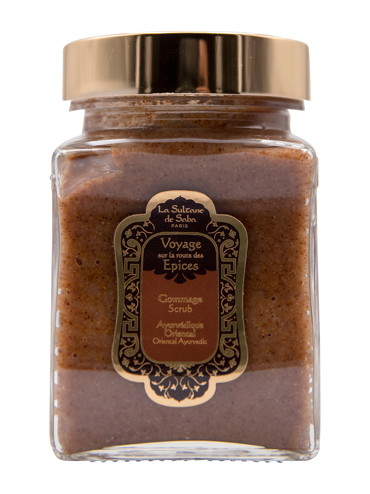Body Scrub - Oriental Ayurvedic Amber Vanilla Patchouli Fragrance